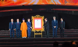 Long trọng Lễ đón nhận Bằng UNESCO ghi danh Quần thể di tích và danh thắng Yên Tử - Vĩnh Nghiêm - Côn Sơn, Kiếp Bạc là Di sản Văn hóa thế giới