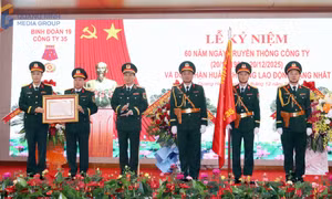 Công ty 35 (Binh đoàn 19): Đón nhận Huân chương Lao động hạng Nhất