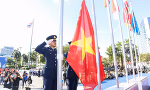 Lễ thượng cờ các đoàn thể thao tại SEA Games 33