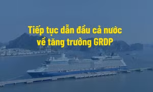 Tiếp tục dẫn đầu cả nước về tăng trưởng GRDP