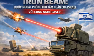Iron Beam – bước ngoặt trong phòng thủ tầm ngắn của Israel với công nghệ laser
