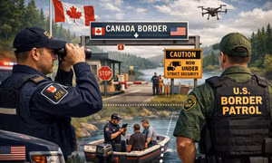 Canada tăng cường biện pháp đảm bảo an ninh biên giới với Mỹ