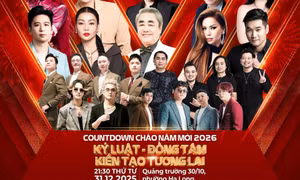 Countdown chào năm mới 2026 - Mừng công năm cũ