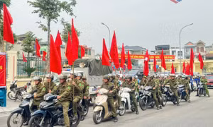 Toàn tỉnh ra quân đợt cao điểm tấn công, trấn áp tội phạm, đảm bảo an ninh, trật tự
