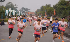 1.900 vận động viên tranh tài tại Giải chạy Amata Run 2025 