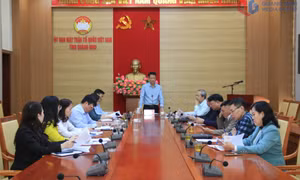 Ủy ban MTTQ tỉnh tổng kết hoạt động năm 2025 của các hội đồng tư vấn