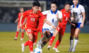 Nữ Việt Nam thua Philippines trên chấm luân lưu, vuột HCV SEA Games 33