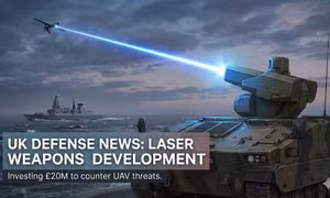 Anh đầu tư phát triển vũ khí laser bắn hạ thiết bị bay không người lái
