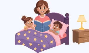 Đọc sách cho con trước khi ngủ: Thói quen nhỏ, lợi ích lớn