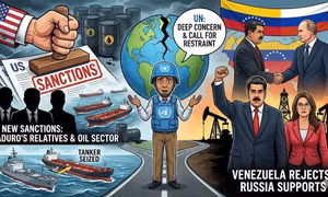 Mỹ công bố các lệnh trừng phạt mới nhằm vào Venezuela - LHQ quan ngại sâu sắc