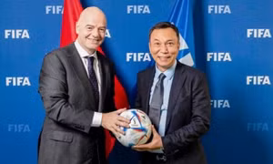 Chủ tịch FIFA gửi thư chúc mừng năm mới đến bóng đá Việt Nam