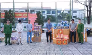 Triệt phá đường dây buôn bán, vận chuyển hơn 1,5 tấn pháo nổ