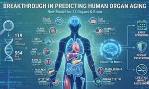 Đột phá mới trong dự đoán tình trạng lão hóa các cơ quan trong cơ thể người