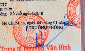 Cà vẹt ôtô bị sai tiếng Anh: Lãnh đạo Cục Cảnh sát giao thông nói gì?