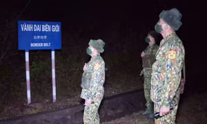 Bình yên mùa xuân biên giới
