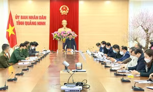 Giao ban Ban Cán sự Đảng UBND tỉnh 