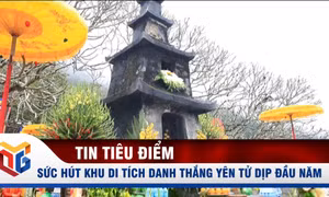 Sức hút khu di tích danh thắng Yên Tử dịp đầu năm