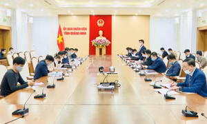 Đoàn công tác Bộ Văn hóa, Thể thao và Du lịch làm việc với tỉnh Quảng Ninh về công tác chuẩn bị cho SEA Games 31