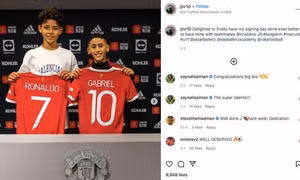 Man Utd chính thức ký HĐ với Ronaldo đệ nhị