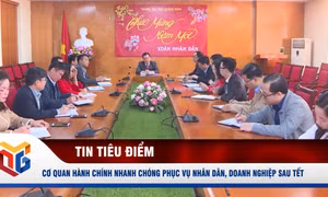 Cơ quan hành chính nhanh chóng phục vụ nhân dân, doanh nghiệp sau Tết