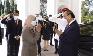 Tuyên bố báo chí chung Việt Nam-Singapore