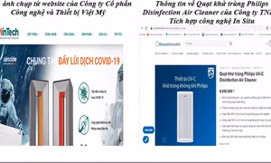 Tràn lan sản phẩm quảng cáo diệt được COVID-19, Bộ Công Thương khuyến cáo khẩn
