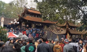 Đóng cửa đền Bà Chúa Kho, tạm dừng đón khách du xuân đầu năm