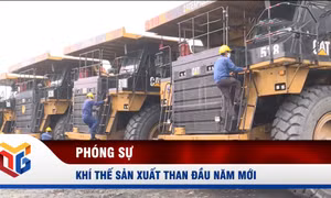 Khí thế sản xuất than đầu năm mới