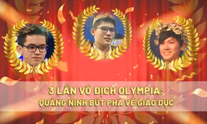 3 lần vô địch Olympia: Quảng Ninh bứt phá về giáo dục