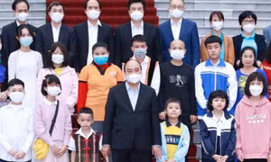 Chủ tịch nước Nguyễn Xuân Phúc: Cần lan tỏa tinh thần "Vì một Việt Nam tất thắng" của thiếu nhi Việt Nam