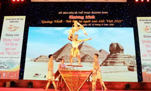 Tổng duyệt chương trình khai mạc “Quảng Ninh - Nơi hội tụ ngôi sao xiếc Việt 2021”