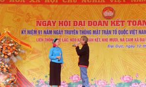 Ấm áp Ngày hội Đại đoàn kết toàn dân tộc