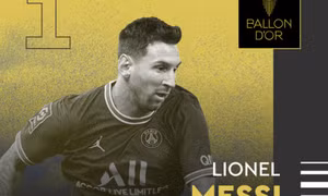 Messi giành Quả bóng vàng thứ 7 trong sự nghiệp