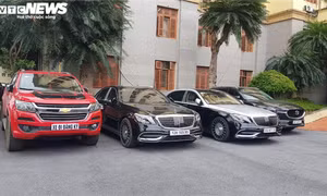 Siêu xe Mercedes Maybach thu giữ trong đường dây đánh bạc 14.000 tỷ là hàng giả