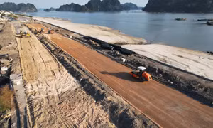 Đẩy nhanh tiến độ đường nối đường bao biển Hạ Long - Cẩm Phả với trung tâm thành phố 