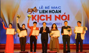 6 vở diễn được trao huy chương vàng tại Liên hoan Kịch nói toàn quốc năm 2021