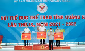 Đông Triều đoạt giải Nhất toàn đoàn Giải bơi cự ly dài 