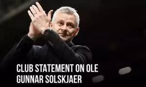 Man Utd thông báo chia tay Solskjaer