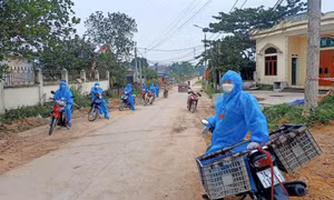 Huyện Đoàn Đầm Hà triển khai 11 tổ thanh niên tình nguyện tham gia phòng, chống dịch