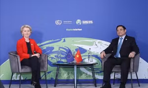 Thủ tướng Phạm Minh Chính tiếp xúc song phương nhân dịp dự Hội nghị COP26