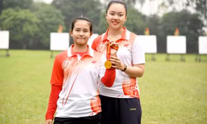 VĐV Quảng Ninh tham gia Giải bắn cung vô địch châu Á 2021