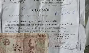 Vụ hỗ trợ thiệt hại do bão chỉ 2.000 đồng ở Quảng Nam: Thêm 30 hộ nhận dưới 10.000 đồng