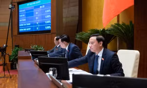 Quốc hội biểu quyết thông qua một số dự án luật
