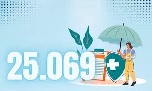 25.069 - là số người tham gia Bảo hiểm xã hội tự nguyện trên địa bàn tỉnh đến hết tháng 10/2023