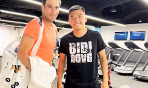 Nadal xếp dưới Lý Hoàng Nam