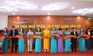 Khai mạc Trưng bày chuyên đề “Văn hóa nhà Trần và Phật giáo Yên Tử”  