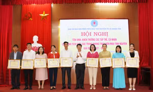 TX Quảng Yên: Tôn vinh tập thể, cá nhân xuất sắc trong phong trào hiến máu tình nguyện 