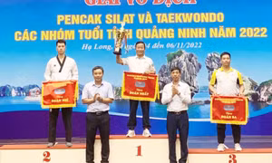 Người góp phần phát triển phong trào Taekwondo ở Vân Đồn 