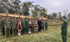 Xây dựng thế trận quốc phòng, an ninh vùng DTTS