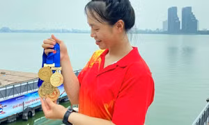 Nguyễn Thị Mai - Tay chèo giàu nghị lực